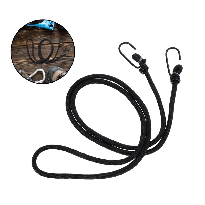 Abaodam Bicycle Luggage Rope Bike Adjustable Bungee Elastic Rubber Rope