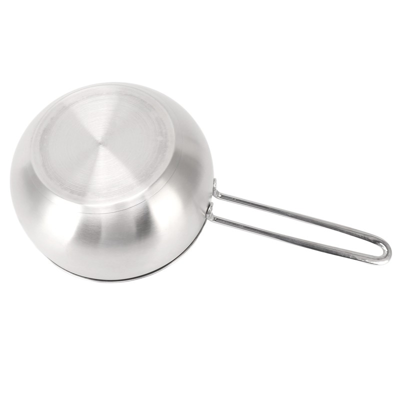 Milk Warmer Pot Stainless Steel Thick Composite Bottom Even Heating