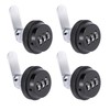 Tidorlou 4 Pack Combination Cabinet Lock, Password Coded Cabinet Lock,Combination
