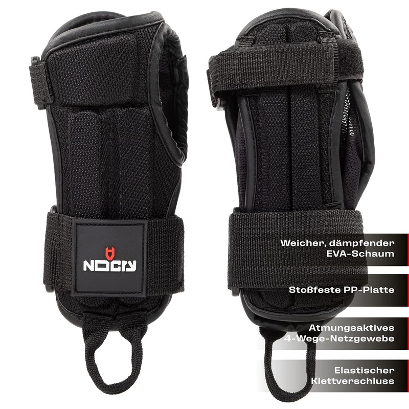 NoCry Wrist Bandages - Soft Wrist Guards for Inline Skates,