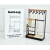 Galeara design Jewellery Stand with Wooden Bar, 8 Hooks, Ring