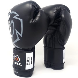 RIVAL Boxing RB4 Econo Bag Gloves, Hook and Loop Closure - Synthetic PU Outer Shell for Extra Durability and Performance