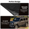 Front Window Sun Shade Covers Elasticized Breathable Mesh Car Side