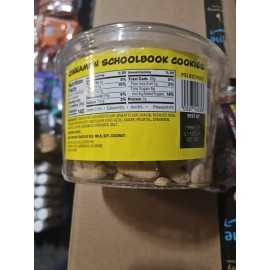 Trader Joe's Cinnamon Schoolbook Cookies 16 Oz. Container ( Snacks For Kids)