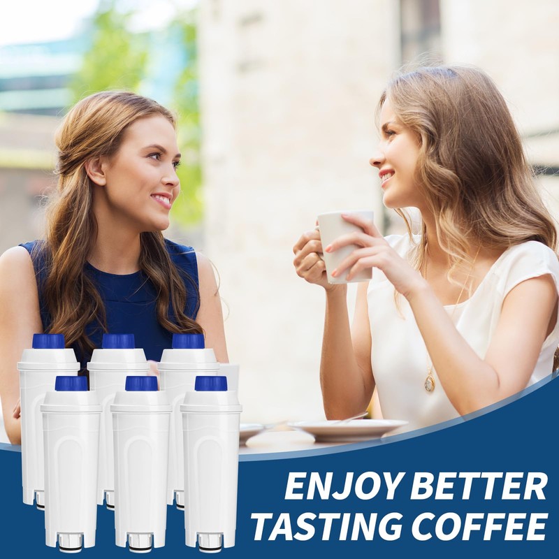 FERRGIA Set of 6 Filters for Coffee Machines