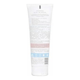 OH! GANICS Shampoo y Gel de Ducha para Bebé, 250 ml