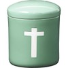 Celadon Christ / 3 inch / Christian Urn Urn /