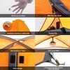 BISINNA 2/4 Person Camping Tent Lightweight Backpacking Tent Waterproof Windproof