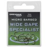 Drennnan Wide Gape Specialist Micro Barbed Hooks Size 16 Qty