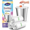 2 Gallon 80 Counts Strong Trash Bags Garbage Bags by
