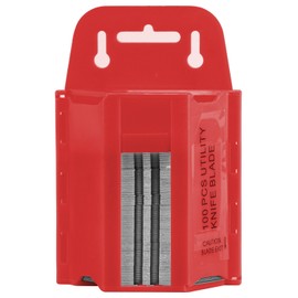 NEIKO 00512A Utility Hook Blades with Wall-Mountable Dispenser, 100 Count, SK5 Steel