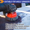 4 Inch Wire Wheel Brush Set for Grinder, DaduoRi 6