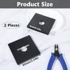 PEOVLVN 2 Pcs Plumbing Cover Plates, Square Shower Arm Flange