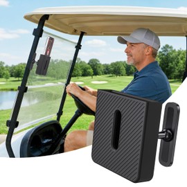 A2C Anti-Scratch Silicone Golf Cart Phone Holder Strong Magnetic Attachment