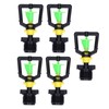 5PCS G1/2 Male Thread Rotating Sprinkler Nozzle Spray Head Misting