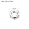 PATIKIL M7 x 1.0 Steel Hex Nuts, 30 Pack Metric