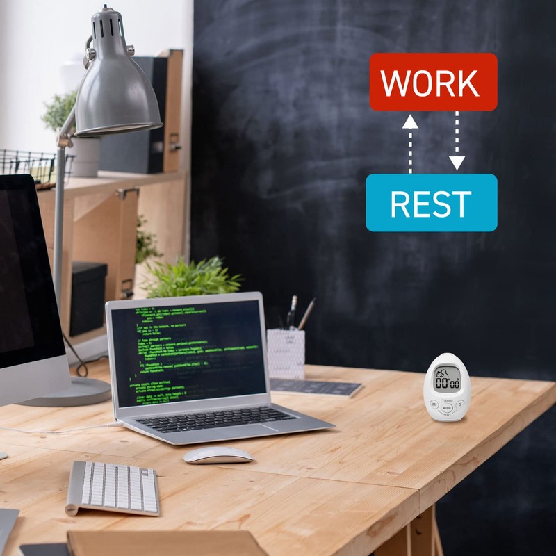 dretec Interval Timer Stopwatch | Count-Down & Count-up | Notification