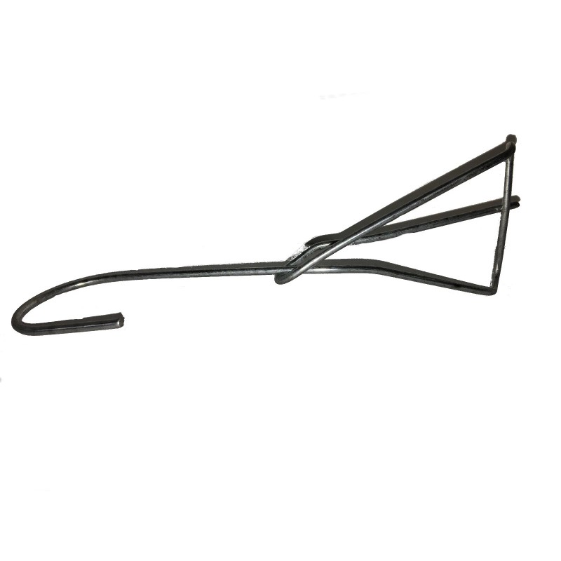 Orchid Nerd 6 Inch Clip-on Galvanized Pot Hanger for Orchids