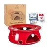 Urban Lifestyle Teapot Warmer Tea Warmer Ceramic (Red) Tea Oven