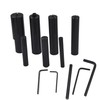 LiGuVCY High Precision Extended Mandrel Set Arbor 1/4 to 1-1/4