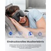 Sleep Mask with Bluetooth V5.2, RENPHO Ultra Soft Sleep Headphones