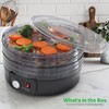 NutriChef Food Dehydrator Machine - Professional Electric Multi-Tier Food Preserver,