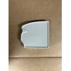 LEAFGUARD Light Gray LEAF GUARD Aluminum SEAMLESS Gutter Right End