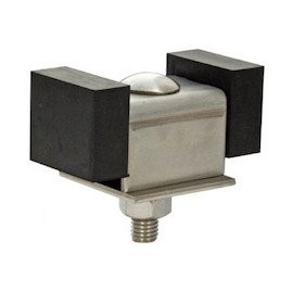 Daiken 3S-CSQ No. 3 Rubber Door Stop, Stainless Steel