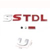 LUMIMAN 3D 3D Molded Emblem Sticker Alphabet Numbers Letters Dots