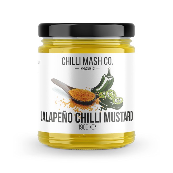 Chilli Mash Company Jalapeno Chilli Mustard 190 ml