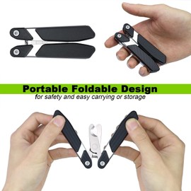 HEYCROWN Cat Nail Clipper Portable Dog Nail Trimmers with Foldable Design Sharp Stainless Steel Blades Cat Claw Clippers with Ergonomic Non-Slip Handle for Medium Dogs, Puppy, Cats, Rabbit, Pet Nails