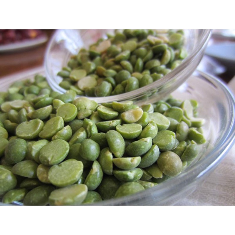Organic Green Split Peas- Fiber & Protein rich, Raw, Non-GMO,