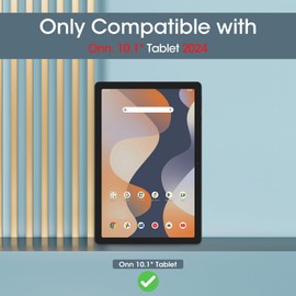 ProCase for Onn. 10.1" Tablet Case 2024, Slim Stand Hard Back Shell Protective Smart Cover for Onn. 10.1 Inch Tablet Gen 4 2024 Model -Indigo