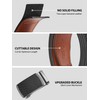 SKiporty Mens Belt Leather with Automatic Buckle Adjustable Ratchet Belts