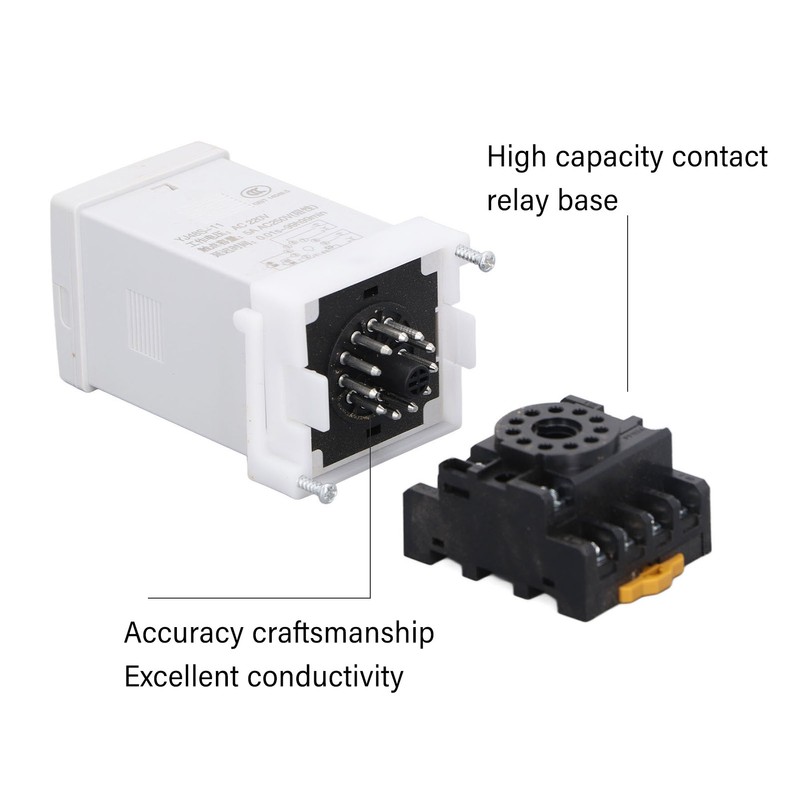 Time Relay Digital High Accuracy Programmable Time Delay Relay with