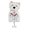 ENESCO P1328 Westie Clock 36 cm Resin