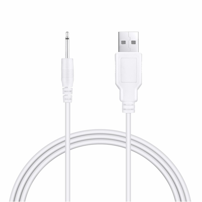 FITE ON 3ft White USB DC Power Adapter Charger Cable