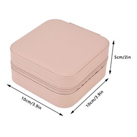 Joyero de Viaje, Organizador de Joyas Portátil Caja de La Joyería del Para las Pulseras del Collar de los Pendientes de los Anillos
