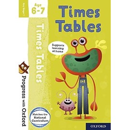 Progress with Oxford: Progress with Oxford: Times Tables Age 6-7- Practise for School with Essential Maths Skills