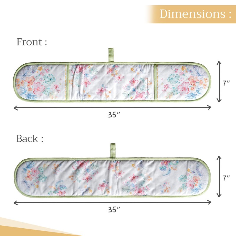 Maison d' Hermine Double Cooking Gloves 100% Cotton Heat Resistant