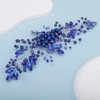Teyglen Flower Crystal Headband Hair Vine Handmade Bridal Rhinestones Beads
