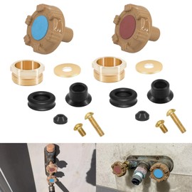 Bedalio RK-22MH Outside Faucet Repair Kit Metal Handle Compatible with Woodford Model 22 ＆ V22
