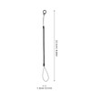 SEWACC 8pcs Pen Leash Plastic Elastic Tether Lanyard, Plastic Elastic