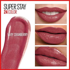 Maybelline New York Superstay 24, 2-step Lipcolor, Very Cranberry 100