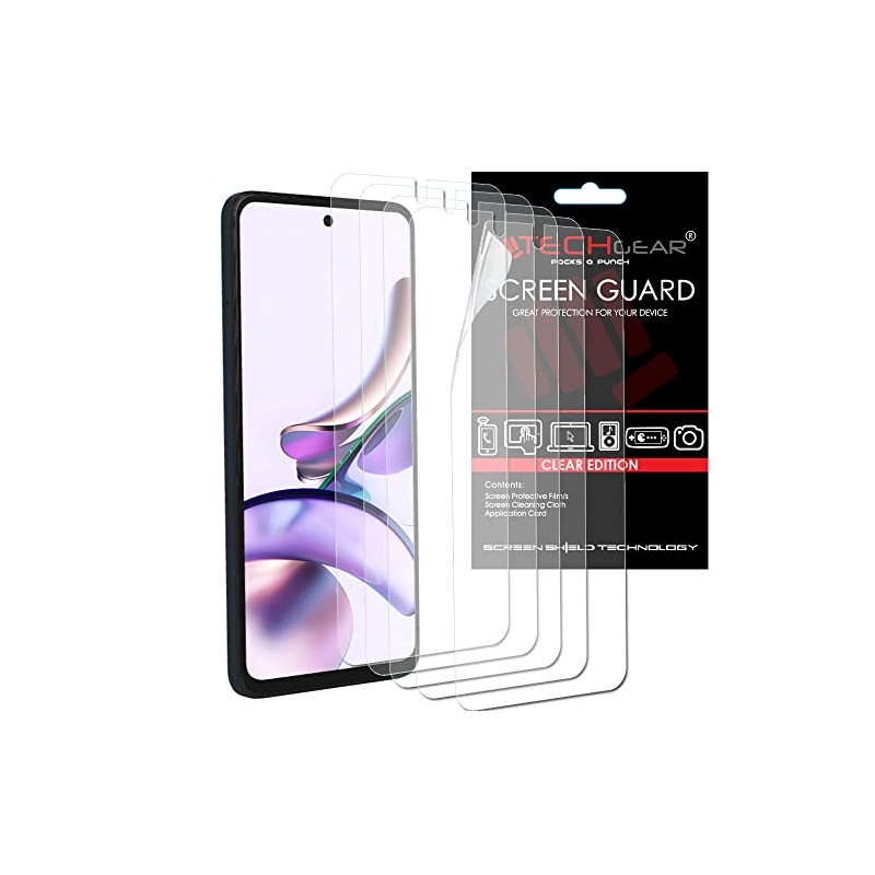 TECHGEAR [5 Pack] Screen Protectors Compatible for Motorola Moto G13