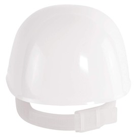 Bullhead Safety HH-BC1-W - White Vented Bump Cap with Four-Point Slide Lock Suspension