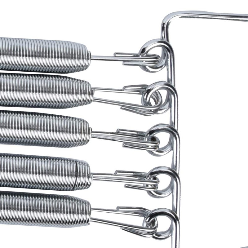 SPYMINNPOO Chest Expander, Spring Puller Chest Exerciser with Wooden Handle