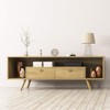 4 Pcs Door Knobs and Handles, Brass Round Cabinet Knobs,