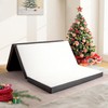 MUUEGM Tri-Fold Memory Foam Mattress, 4 Inch Twin Folding Mattress,