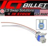 ICT Billet GM LS O2 Sensor de oxígeno cuadrado hembra